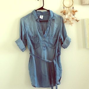 Denim tunic